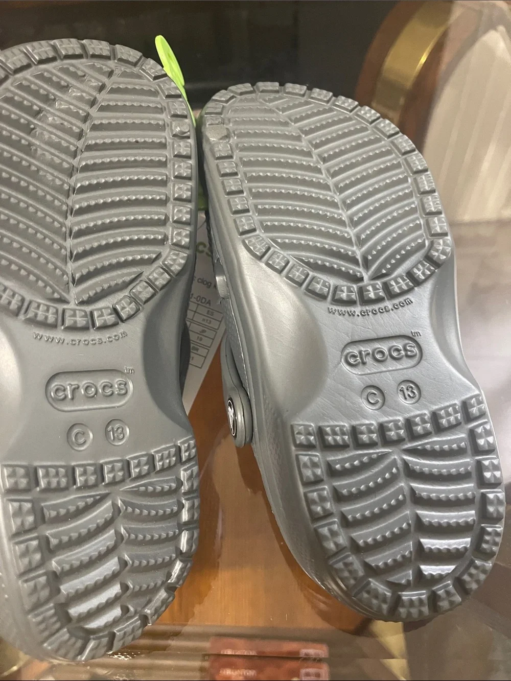 CROCS Kids Classic Clog in Gray